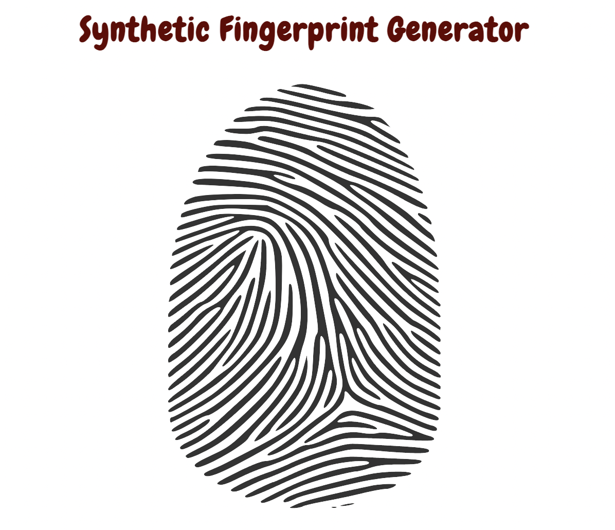 Synthetic fingerprint generator